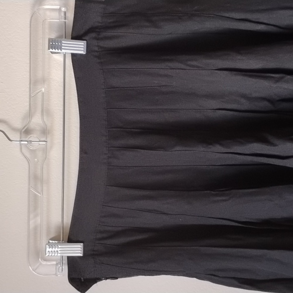 GAP Size 12 Black Pleated A-Line Skirt - Picture 8 of 13